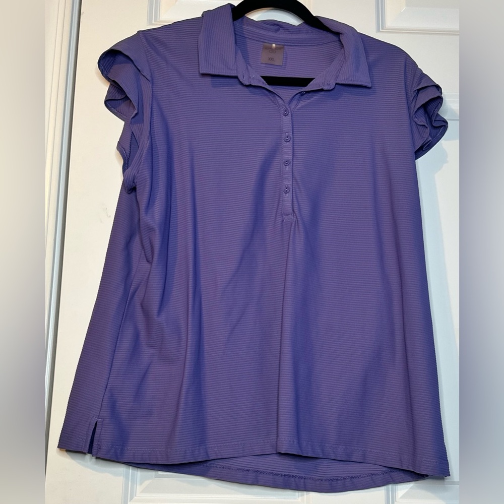 CALIA by Carrie Underwood Lavender Button Down Shirt